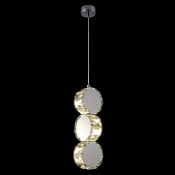 Светильник подвесной 11 см, Crystal Lux BESO SP3, хром