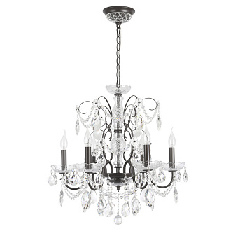 Светильник 60 см, Crystal Lux ODELIS SP6 BROWN, коричневый кофейный