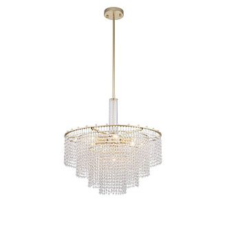 Люстра на штанге 55 см, Favourite Fringe 4762-7P, золото