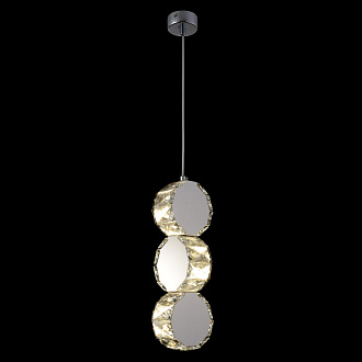 Светильник подвесной 11 см, Crystal Lux BESO SP3, хром