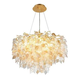 Подвесная люстра 60*80-190 см, 10*G9, 5W, Aployt Rochell APL.850.03.10, золотой