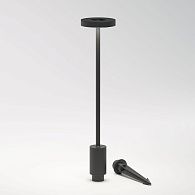 Уличный светильник 11*11*50 см, LED, 12W, 4000K, Elektrostandard Verano 35185/S,