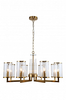Подвесная люстра Stilfort Vase 1046/05/08P, диаметр 75 см, золото