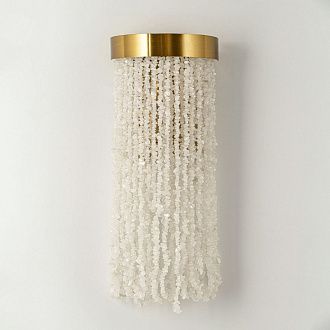 Бра 18*11*40 см, Е14*40W, Modestyle  MS.2441.400 BS-WH, Латунь
