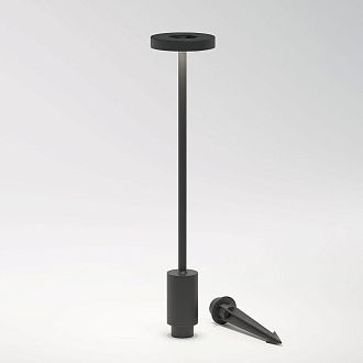 Уличный светильник 11*11*50 см, LED, 12W, 4000K, Elektrostandard Verano 35185/S,