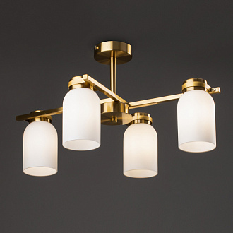 Светильник 55 см, Freya Kamelia FR5446PL-04BS1, латунь