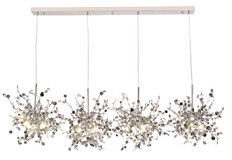 Светильник 160 см Crystal Lux GARDEN SP3х4 L1600 CHROME Хром