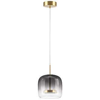 Подвес 27*42/150 см, 18W 3000K Lightstar Cupola 804018 Золото