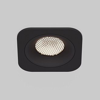 Светильник встраиваемый Tetro 10W 4000K черный IP44 15276/LED Elektrostandard  4690389217890, a071313
