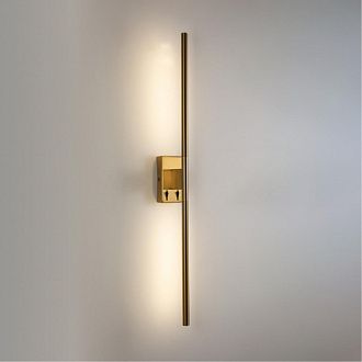 Бра 84 см 10W 4000K Arte Lamp LINES A2029AP-1PB медь