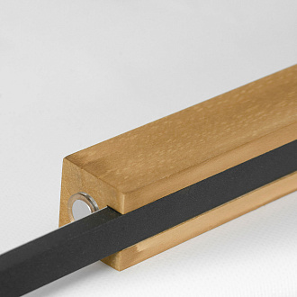 Торшер 25 см, LED 14W,  4000 K,  Lussole MODESTO LSP-0906 коричневый