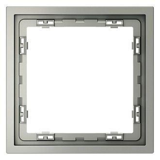 Рамка пластиковая Voltum S70 на 1 пост, сталь пластик Soft touch VLS100105