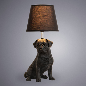 Настольная лампа Glasgow A1512LT-1BK Arte Lamp, черный