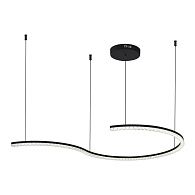 Подвесной светильник 84,6*124,5*-150 см, *LED, 65W, 4000K, ST-Luce Euclidics SL1018.403.01, черный