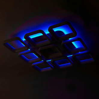 Светодиодный светильник 86 см, 160W с Алисой Citilux Паркер Смарт CL225A290E RGB, 3000-5500K, белый