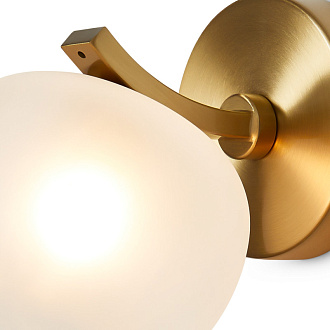 Бра 14 см, Freya Donuts FR5444WL-01BS, латунь