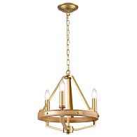 Подвесной светильник 37 см, Wertmark Brenda WE586.03.503, бронза