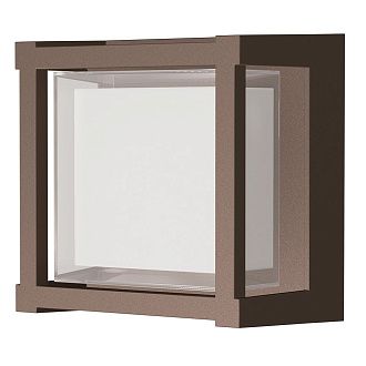 Уличный светильник 16,1*11,1*16,1-16,1 см, вр  см, *LED*15W, 2700-4000K, Mantra Creek MAN8853, коричневый