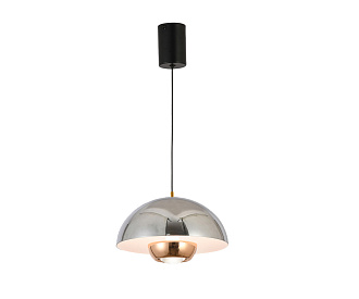 Светильник 23 см, 8W, 4000K, Kink Light 07524-23,02, черный-хром