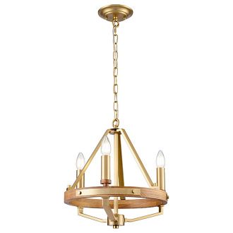 Подвесной светильник 37 см, Wertmark Brenda WE586.03.503, бронза