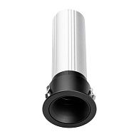 Встраиваемый светильник 4 см, 6W, 3000-6000K, Favourite Headset 4787-1C, черный