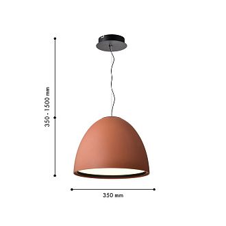 Подвес *35*35-150 см, 1*LED*30W, 3000K, Favourite Halva 4814-3P, черный