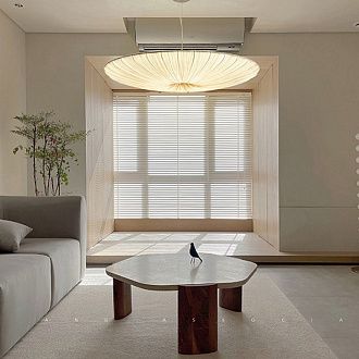 Подвесная люстра Aqua Creations Lighting round D80 80*80*12 см, 1*E27*60W, ImperiumLoft 108168-28, Белый