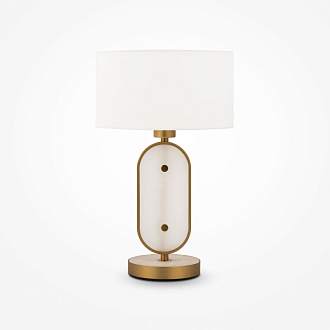 Настольная лампа 44 см, Maytoni Marmo MOD099TL-01G-34977, золото
