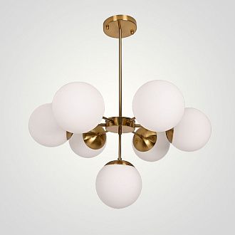 Подвесной светильник Copper Light Chandelier 7 80*80*48 см, 7*E14*40W, ImperiumLoft 40.1492, Золотистый
