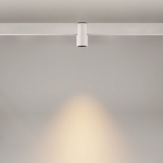Светильник на шине 5,3*5,3*10,4 см, LED, 7W, 3000К, Maytoni Technical ALFA TR122-2-7W3K-W белый