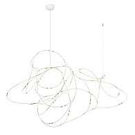 Подвесной светильник 85*135*80 см, 21*LED*0,5W 3000K LOFT IT Flock of Light 10309/21 бронза, белый