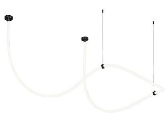 Светильник 400 см, 96W, 3000-6000K, Kink Light 08031K-400,19(3000-6000K), черный
