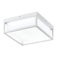 Накладной уличный светильник 25*25*10 см, *LED*20W, 3000/4000/6500K, ST-Luce CUBO SL9517.502.01, белый
