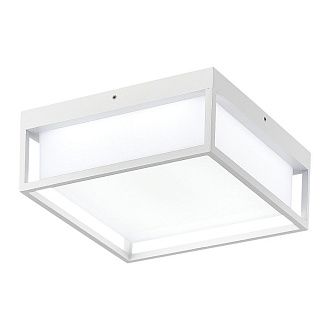 Накладной уличный светильник 25*25*10 см, *LED*20W, 3000/4000/6500K, ST-Luce CUBO SL9517.502.01, белый