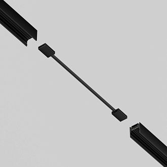 Гибкий коннектор для токоведущей ленты Maytoni Exility IP O-TR002-SC, черный