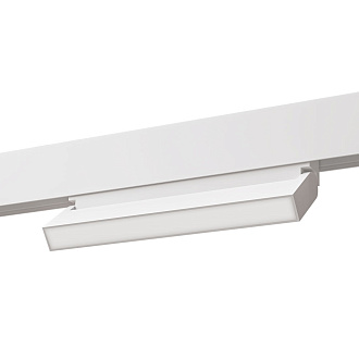 Трековый магнитный светильник 22 см, 12W, 4000K, Arte Lamp Linea A4669PL-1WH, белый