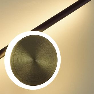 Бра 21*70 см, 1*LED*24W 3000K Odeon Light STILO 6601/24WL черный