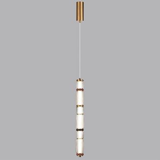 Подвесной светильник 6 см, 22W, 4000K, Odeon Light L-Vision Collier 5455/18L, латунь