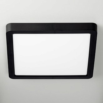 Светильник накладной 23*23*4 см LED 18W*Мульти Citilux Бейсик CL738K181V Черный