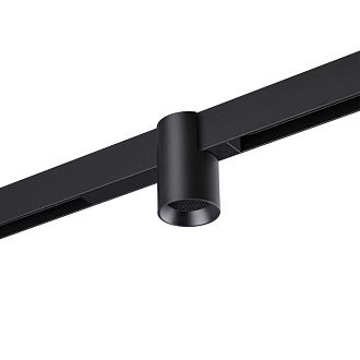 Cветильник  18*6*9,5 см, 1*LED*10W, 3000-6000K, Novotech VECTOR PORT 359955, черный,  диммир. пульт ДУ/Tuya Smart Life