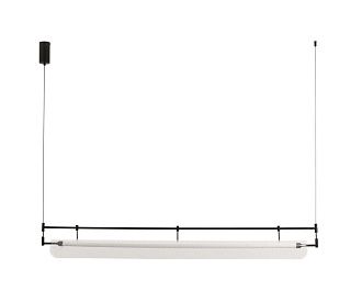 Подвесная люстра 150 см, 32W, 3000K, Kink Light Аника 08021-150P,19, черный