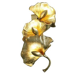 Настенный светильник Inodesign Golden Ginkgo Leaves 44.1810-0