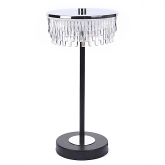 Настольная лампа 32 см, 7W, 4000K, Lumion 8204/1TL, черный-хром