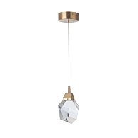 Подвесной светильник 11*11*100 см, LED 3W, 4000K, Латунь MODELUX ML.88972.1 BS