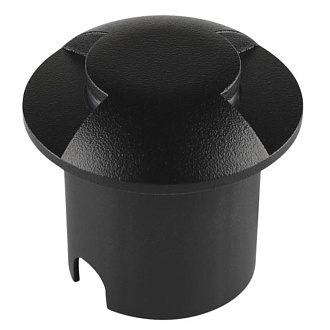 Встраиваемый светильник 6*5,5 см, 1*LED*1W 4200K Arte Lamp Piazza A3221IN-2BK черный, вр 4,5 см