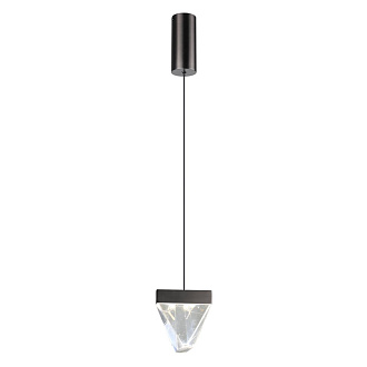 Подвесной светильник 10,3*174,9 см, 1 LED*5W, 3000 К, Odeon Light Ray, черный 6677/5L