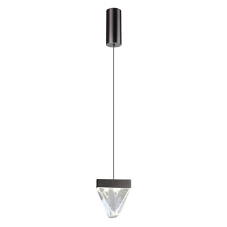 Подвесной светильник 10,3*174,9 см, 1 LED*5W, 3000 К, Odeon Light Ray, черный 6677/5L