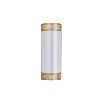 Бра Favourite Exortivus 4011-2W, D115*W180*H485, античного золота, плафон из белой ткани