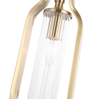 Светильник подвесной 15*41 см, 1*E14*60W Латунь Crystal Lux TOMAS SP1 BRASS