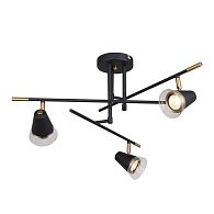 Потолочная люстра 65*36 см, 3*GU10, 35W, F-Promo Trandy 4618-3C, черный матовый